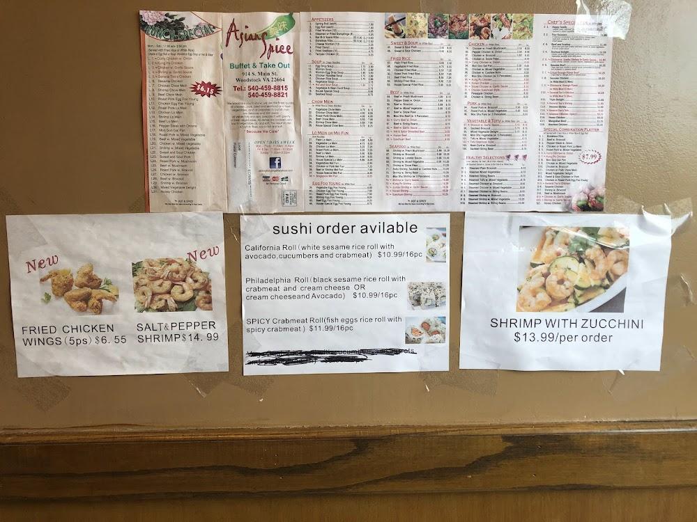 Asian Spice Menu image 4